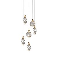 Подвесной светильник MT9176-6H titanium gold