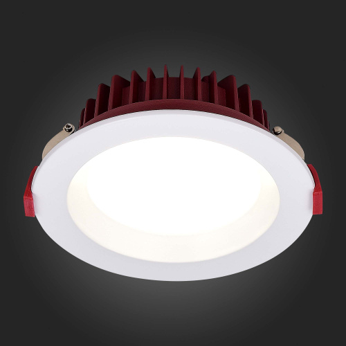ST752.548.18 Св-к встр. Белый LED 1*18W 4000K 1 440Lm Ra80 100° IP44 D140xH52 100-240VV Встраиваемые светильники фото 5