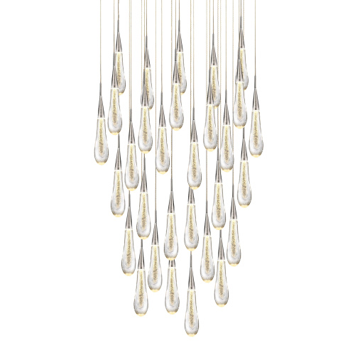 Подвесной светильник Pour 30 chrome