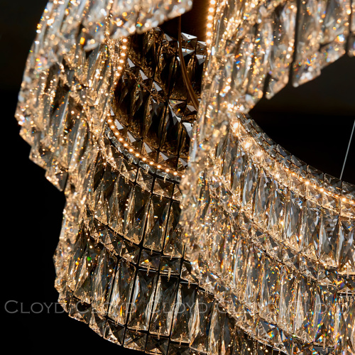 Люстра Cloyd ANTREA-B C1 / Ø80 см - хром (арт.11628) фото 5