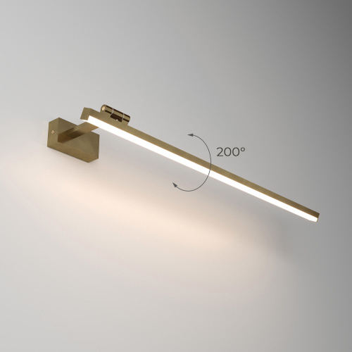Светильник настенный светодиодный Acento латунь 40155/LED фото 3