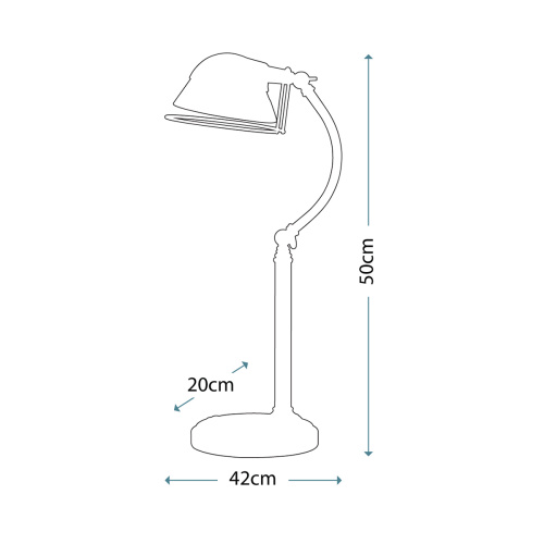 Настольная лампа Quoizel, Арт. QZ-WHITNEY-TL фото 3
