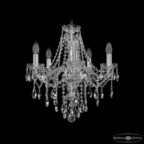 Люстра хрустальная 1415/5/165 Ni Bohemia Ivele Crystal (Богемия Ивеле Кристалл)