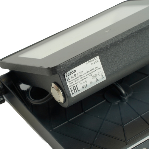 Прожектор с солнечной панелью,  LL-960, IP65 20W 6400K фото 10