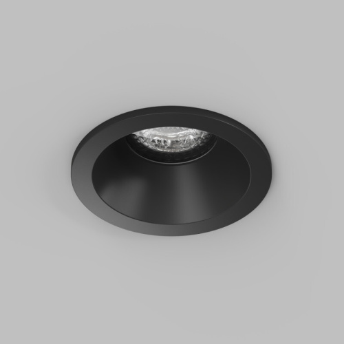 Встраиваемый влагозащищённый светильник COVE, IP44, до 15 Вт LED, GU10, алюминий, чёрный фото 5