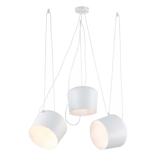 SLE120653-03 Светильник подвесной Белый/Белый E27 3*40W TRIESTE фото 5