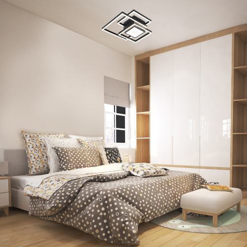 Потолочный светильник Escada 10242/4 LED*143W Black фото 6