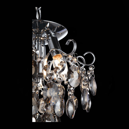 SL846.102.03 Люстра подвесная ST-Luce Темный хром/Тонированный черный E14 3*40W ORECCHINI фото 9