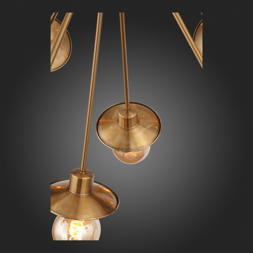 SL1111.303.30 Светильник подвесной ST-Luce Латунь E27 30*40W GUIDO фото 11