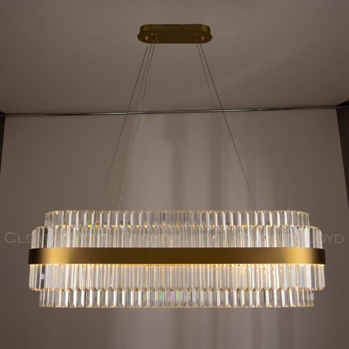 Люстра Cloyd BROTIGAN-C C1 / шир. 100 см - латунь (арт.10772) фото 2