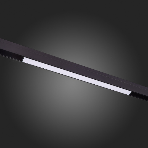 ST360.436.12DIM Магнитный трековый светильник Черный LED 1*12W 3000K 780Lm Ra>90 120 IP20 L406xW22xH SKYLINE 48 фото 2