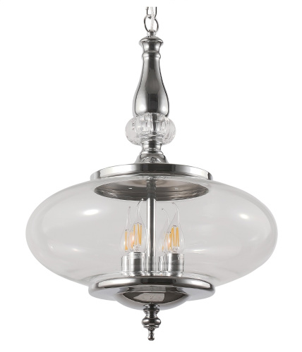 Светильник подвесной Crystal Lux MIEL SP4 CHROME фото 2