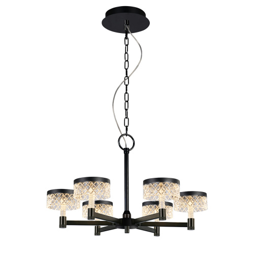 Люстра MD21020075-6A matt black фото 2 Люстра MD21020075-6A matt black фото 2