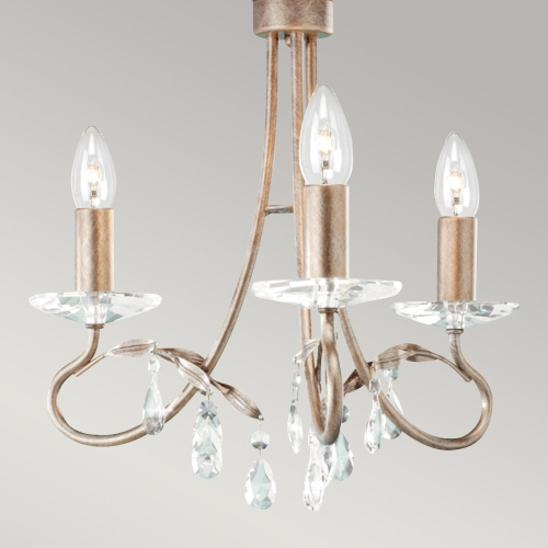 Люстра Elstead Interior, Арт. CRT3-SILVER-GOLD фото 4