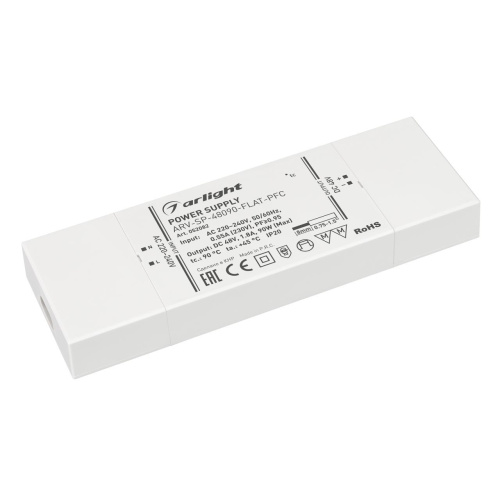 Блок питания ARV-SP-48090-FLAT-PFC (48V, 1.8A, 90W) Arlight 052082