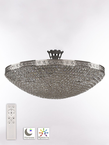 Люстра хрустальная 19321/55IV/LED-DIM Ni Bohemia Ivele Crystal (Богемия Ивеле Кристалл)