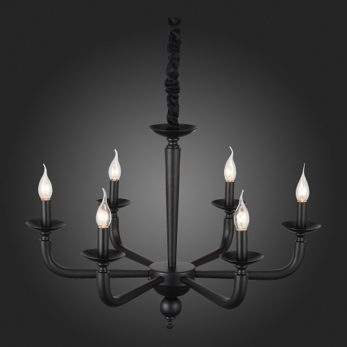 SL1114.403.06 Люстра подвесная ST-Luce Черный E14 6*40W FORTEZA фото 11