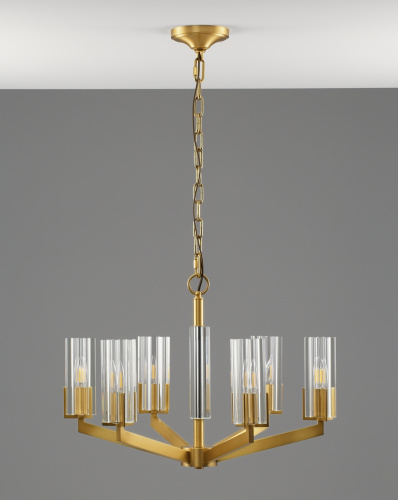 Люстра подвесная Moderli V11074-6P Brass фото 3
