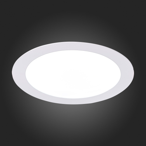 ST209.538.15 Св-к встр. Белый LED 1*15W 3000K 1 020Lm Ra80 110° IP20 D190xH8 90-265V Встраиваемые светильники фото 9