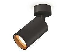 Комплект накладного светильника Ambrella light Techno Spot XM6323004 SBK/PYG черный песок/золото желтое полированное (A2210, C6323, N6113)