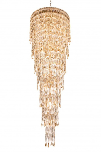 Люстра подвесная The Empress Gold FL1061-32P фото 3 Люстра подвесная The Empress Gold FL1061-32P фото 3