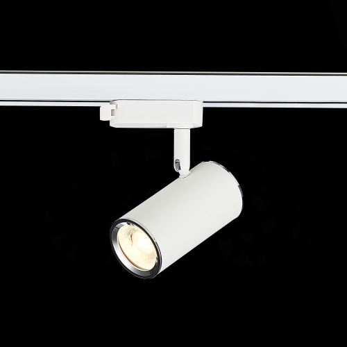 ST301.506.01 Св-к трек. Белый GU10 1*50W  IP20 L104xW54xH111 220V Без ламп BASE