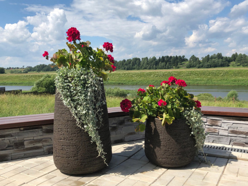 Кашпо CONE NERO фото 6