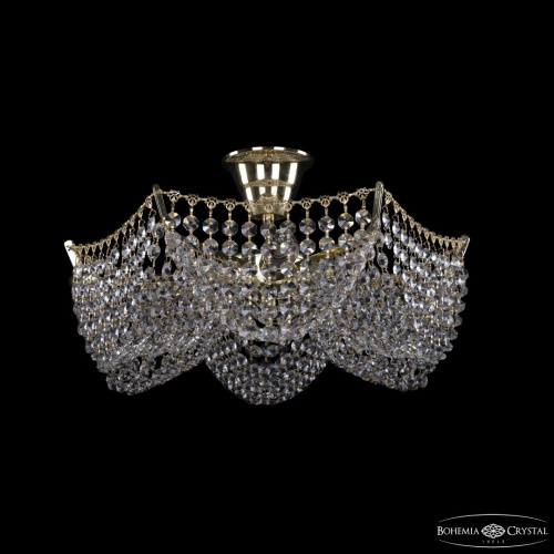 Потолочный светильник хрустальный 77081/42 G Bohemia Ivele Crystal (Богемия Ивеле Кристалл)