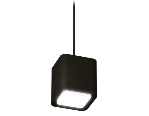 Комплект подвесного светильника Ambrella light Techno Spot XP7841001 SBK/FR черный песок/белый матовый (A2311, C7841, N7755)