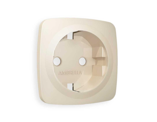 Лицевая панель розетки AMBRELLA VOLT OP3260