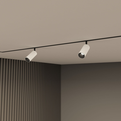 DK8040-BW+BK Акцентный светильник SMART SPOT 9W DIM 3000K-6000K, черный с белым, алюминий фото 5