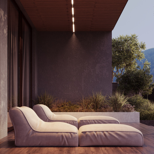 Уличный трековый светильник Outdoor O-TR01-2-S-10WB3K фото 11