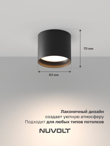 Потолочный светильник NUVOLT LDL-005B фото 20