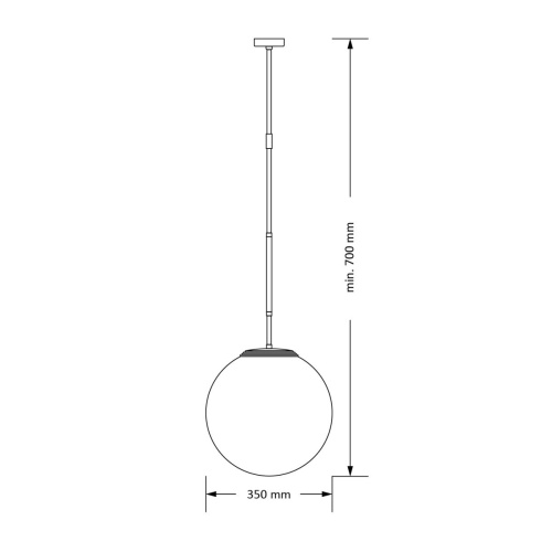 Подвесной светильник KUTEK MOOD Ultimo ULT-ZW-1(Z)350 фото 3