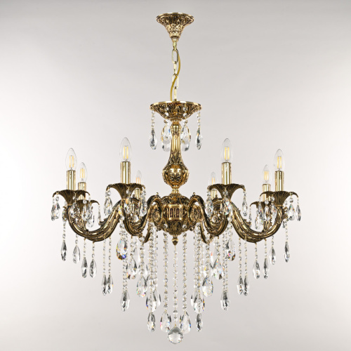Люстра с хрустальными подвесками AL79101/8/250 B GB Bohemia Ivele Crystal (Богемия Ивеле Кристалл) фото 2 Люстра с хрустальными подвесками AL79101/8/250 B GB Bohemia Ivele Crystal (Богемия Ивеле Кристалл) фото 2