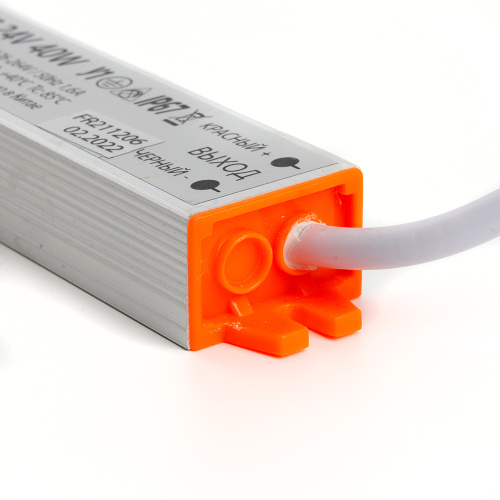 Трансформатор электронный для светодиодной ленты 40W 24V (драйвер), LB007 фото 3