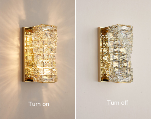 Настенный светильник 6005W/S gold/clear фото 5