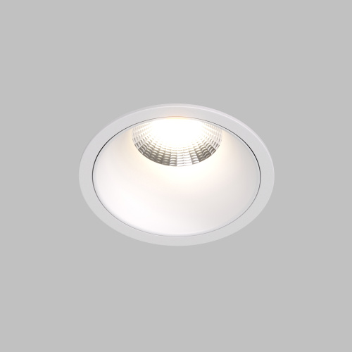 DK4400-WH Встраиваемый светильник, IP 20, 7 Вт, LED 3000, белый, алюминий