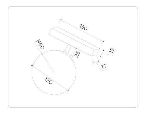 Трековый светодиодный светильник Ambrella light Track System GL3921 фото 5