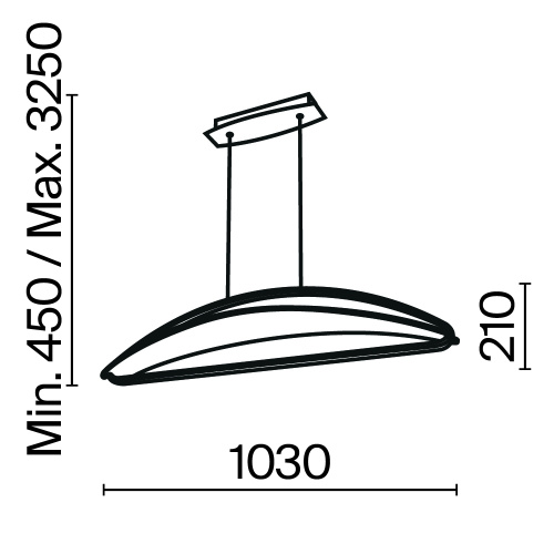 Подвесной светильник Maytoni MOD281PL-L34BS3K фото 4