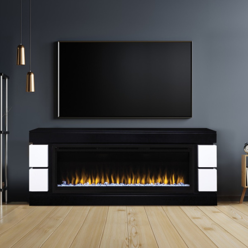 Электрокамин RealFlame Denver 50 BLM черный с очагом Saphir 50 фото 7