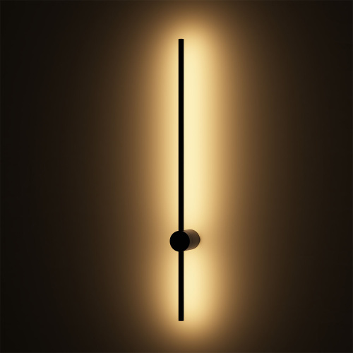 DK5012-BK Бра 800 мм, 3000К, IP20, 7 Вт, черный, алюминий фото 3