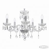 Люстра хрустальная 117/5/195 Ni Bohemia Ivele Crystal (Богемия Ивеле Кристалл)