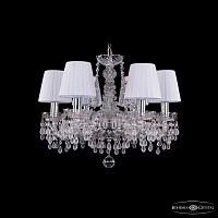 Люстра хрустальная 1410/6/160 Ni V0300 SH2 Bohemia Ivele Crystal (Богемия Ивеле Кристалл)