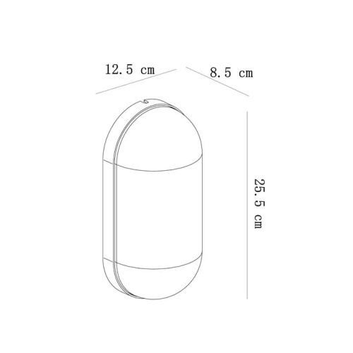 Уличный настенный светильник Arte Lamp Marfik A2481AL-1GO фото 3
