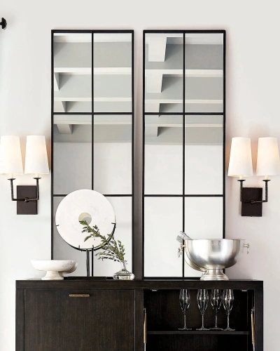 Зеркало в форме окна "Брюстер" Зеркало в форме окна "Брюстер"