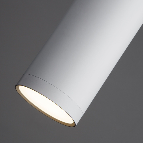 Светильник лофт подвесной со светодиодами 50135/1 LED хром/белый фото 7