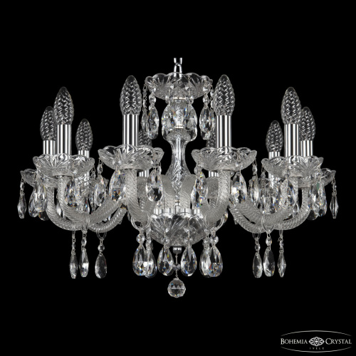 Люстра хрустальная 117/10/195 Ni Bohemia Ivele Crystal (Богемия Ивеле Кристалл) фото 2 Люстра хрустальная 117/10/195 Ni Bohemia Ivele Crystal (Богемия Ивеле Кристалл) фото 2