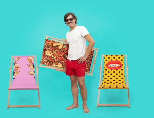 Шезлонг Lipstick Pink фото 5