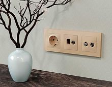 Лицевая панель AMBRELLA VOLT ALFA AP6125